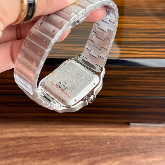 Cartier Santos 100 Сребърн колекция