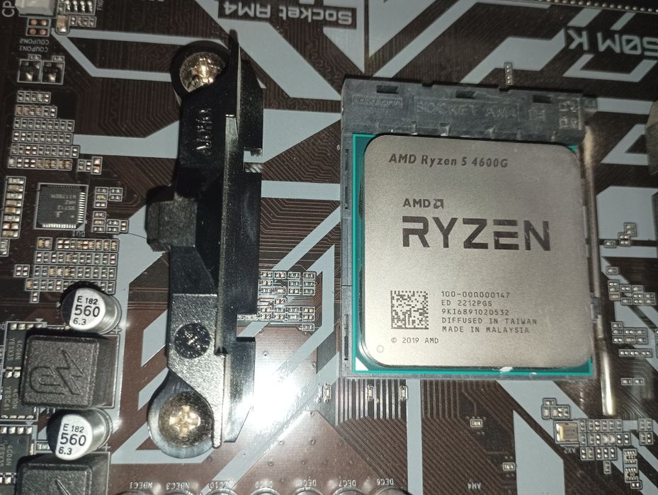 Ryzen 5 4600g + PCCooler Q127 v2