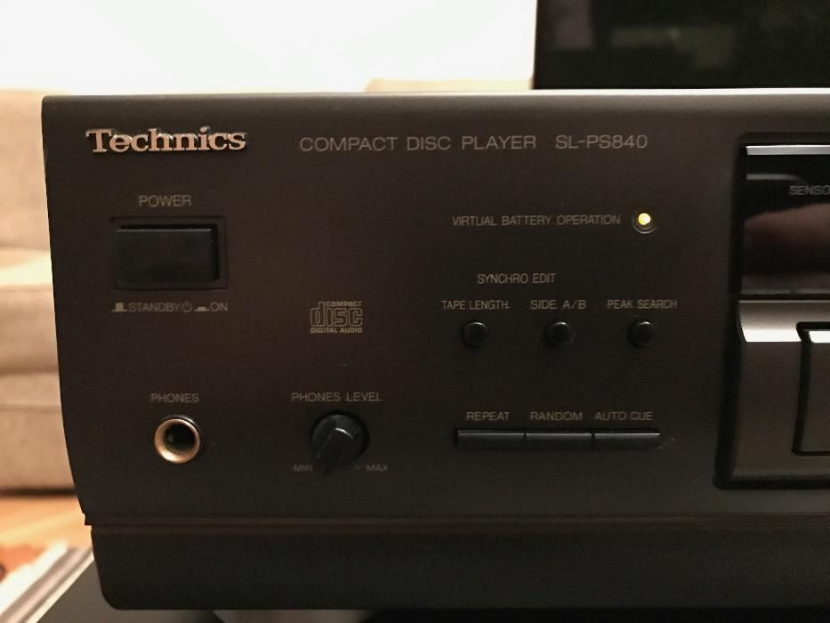 Technics SL-PS840 Class AA, Cd player, cap de serie, Baterie Virtuala