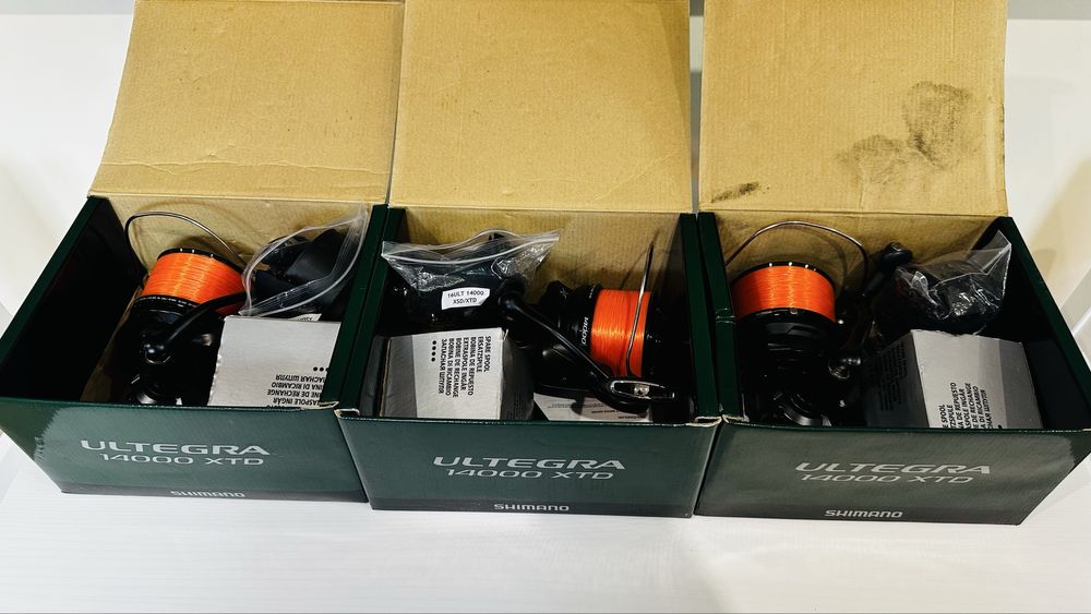 3x Shimano Ultegra XTD 14000 макари