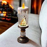 Дева-Мария  LED свеча на Рождество