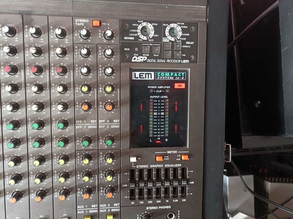 Alto pbm 8500, Lem 16-8 2x450w Mixer Activ, ca dynacord