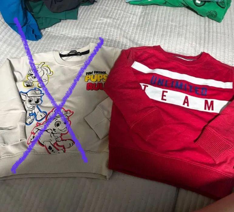 Лот дрешки за момче 2-3 год