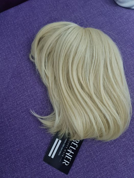 Peruca dama din par natural 100%, Noua, cu eticheta, neutilizata