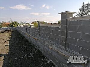 Строителство на еднофамилни и многофамилни къщи, груб строеж гр. П-в !