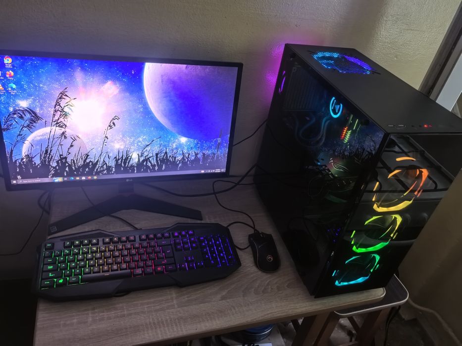 Calculator gaming complet i7 9700k gtx 1080ti schimb cu leptop de gami