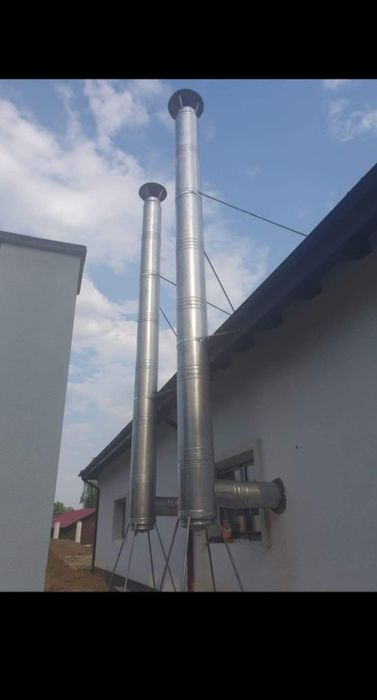 Coșuri de fum din inox dublu izolat