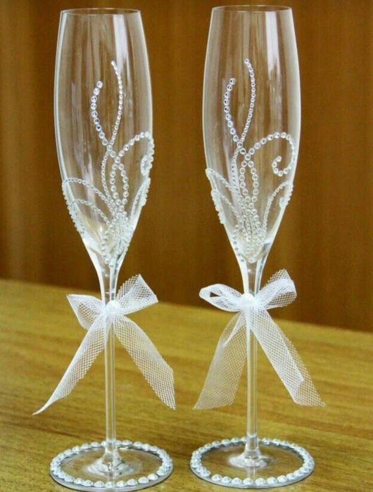 Свадебные фужеры