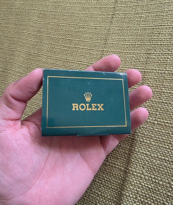 ROLEX Wooden Golf Tee & Marker Holder Set Kit