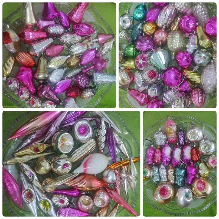 Шары на ёлку разнообразные