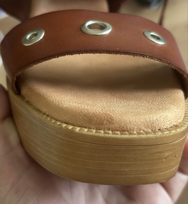 Sandale piele Vela Sandals mărimea 41