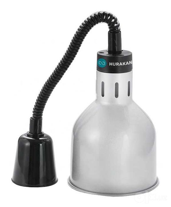 Лампа инфракрасная Hurakan HKN-DL775 серебряная