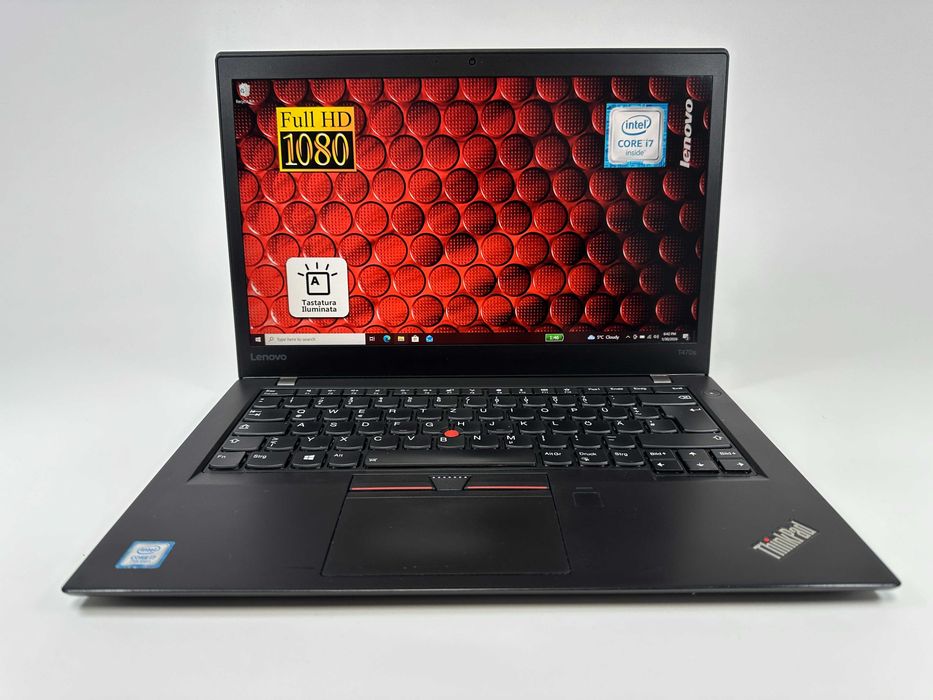 Lenovo T470s Intel i7 24gb_512ssd 14 inch Full HD Garantie 12 luni
