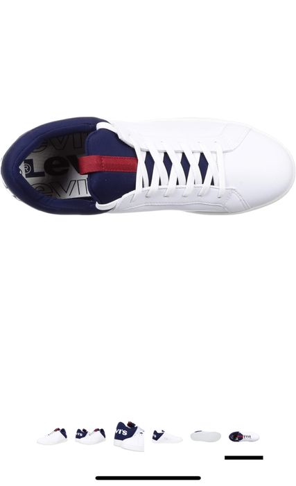 Levis кец бял нов