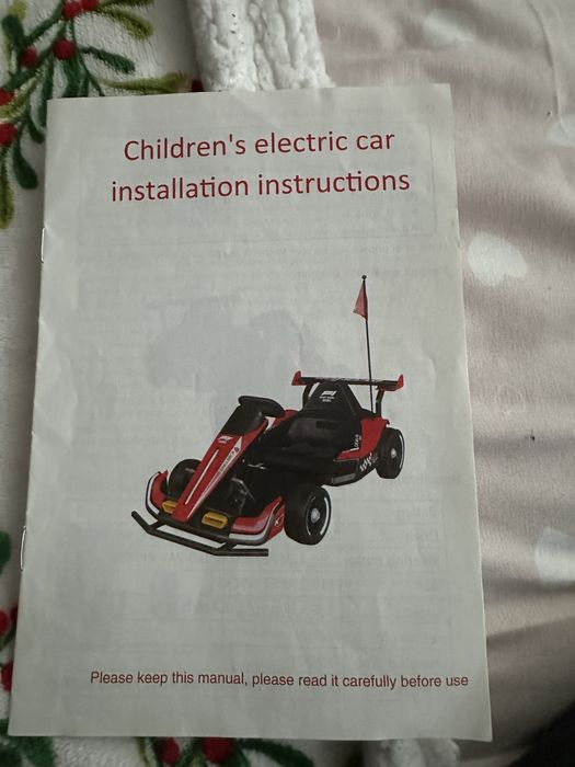 Electriic car installation instructions
