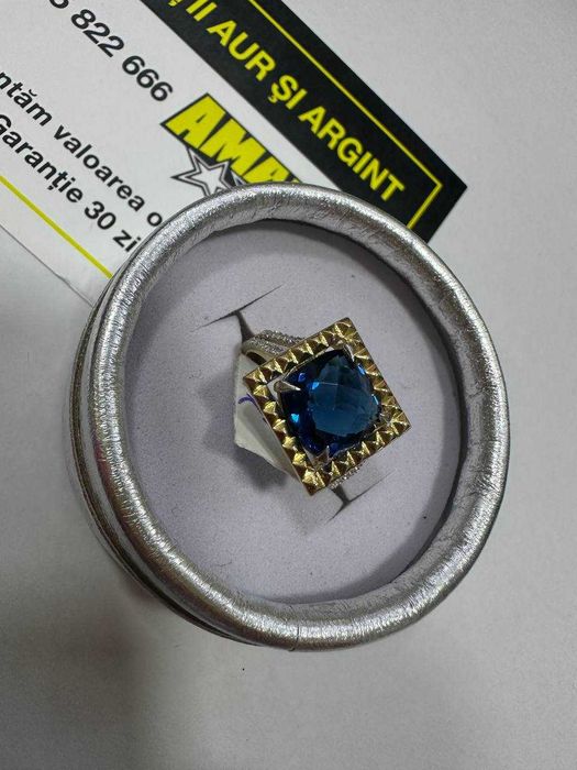 Inel piatra aur 14k 4gr (CTG)