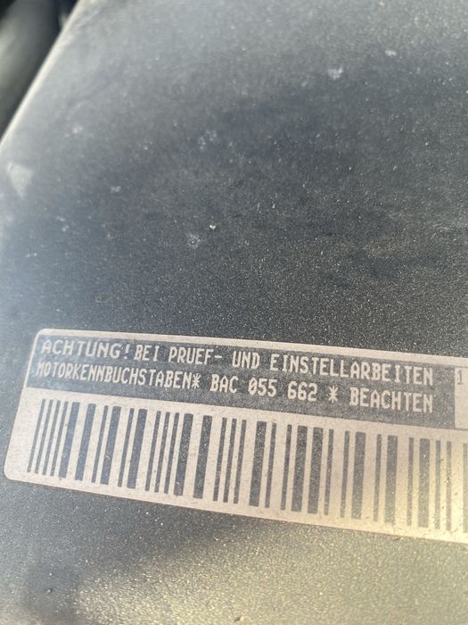 Piese Volkswagen Vw Touareg 2.5 TDI BAC Manual pe arcuri motor cutie