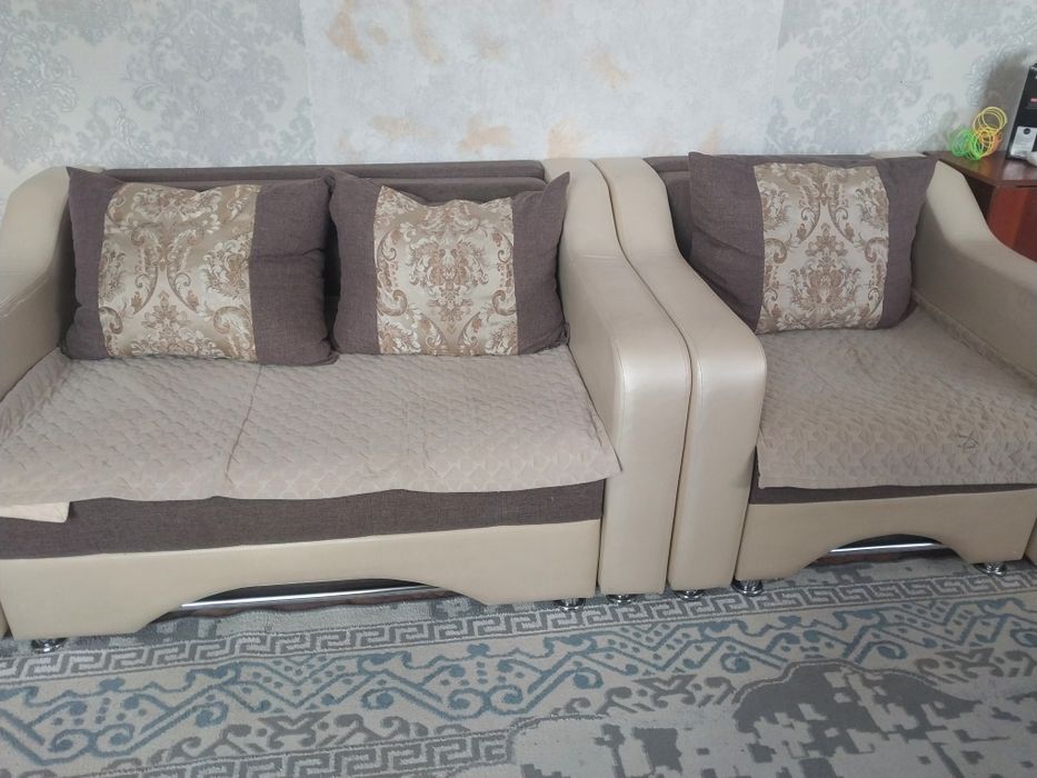 Продам кресло и мини диван