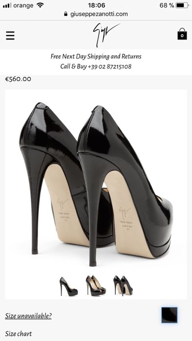 Pantofi Giuseppe Zanotti 100%originali!