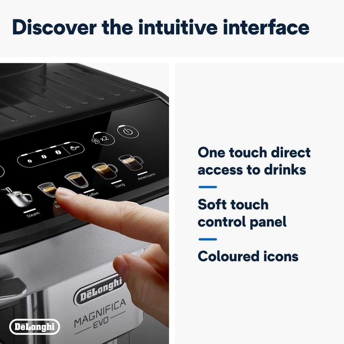 Кафеавтомат Delonghi Magnifica Evo ECAM292.33.SB, НОВО