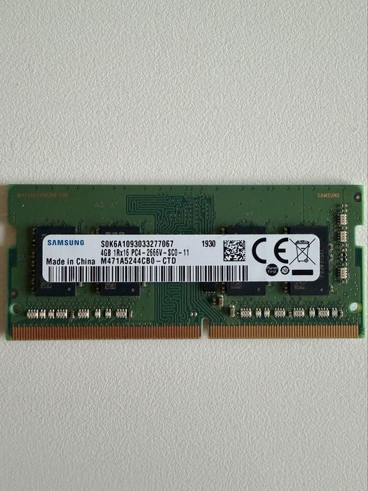RAM памет 4GB DDR4 2666MHz Samsung