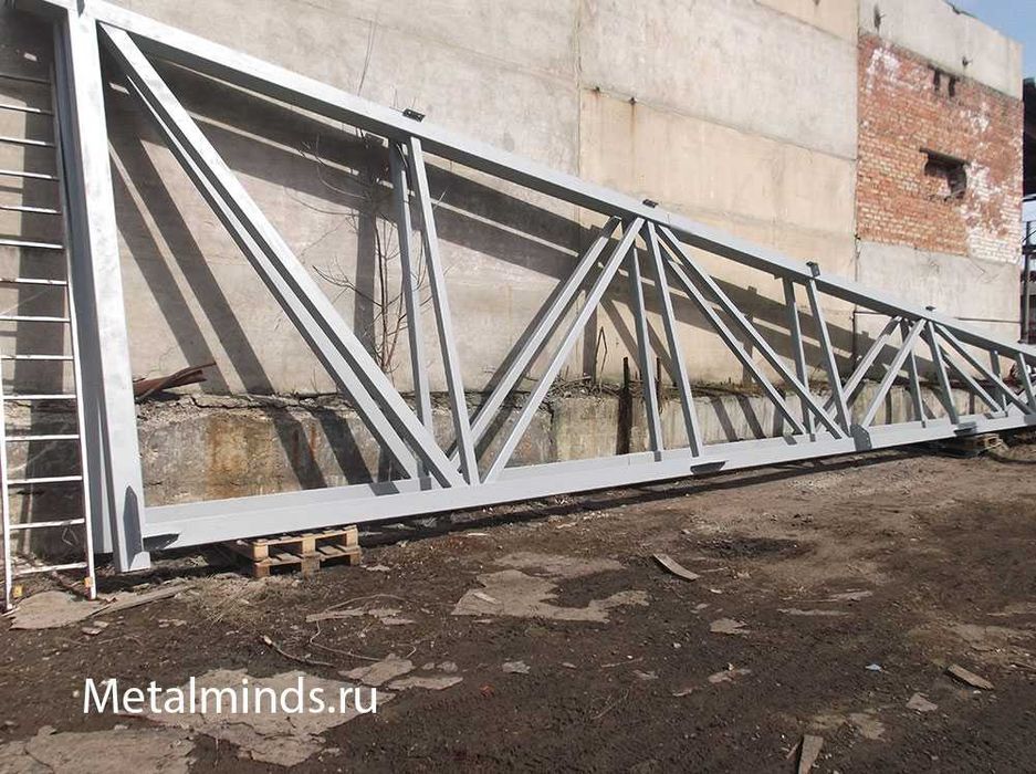 Ферма из металлопрофиля.
