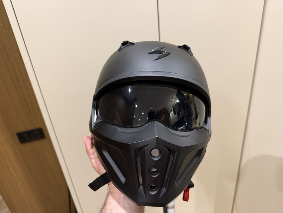Мото шлем Scorpion Covert-X Solid матовый. XXL