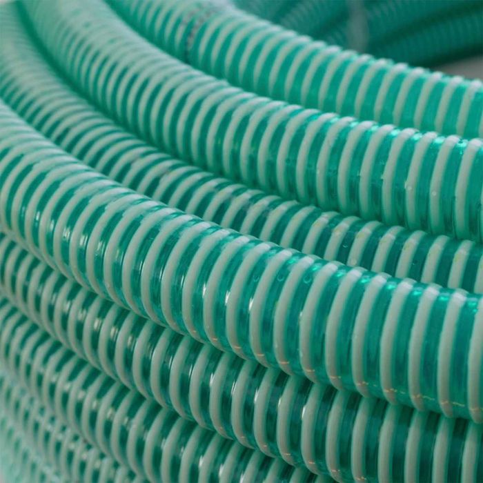 Furtun Absorbție și Refulare 1” (25mm) – Rolă 30m, Spirală PVC Rigidă