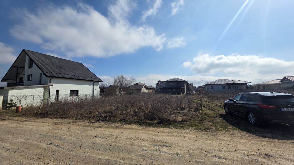 Teren premium Vișan – Bârnova  1372 mp P+2E  Ideal vile rezidențial