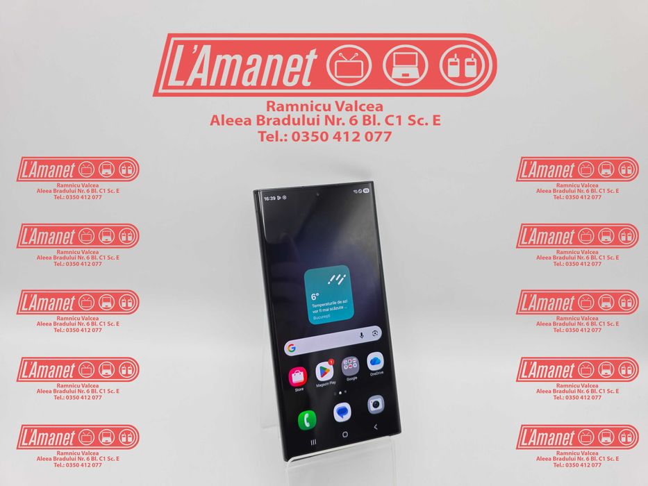 Samsung S23 Ultra Black 256GB 8GB Ram DualSim Neverlock Stare Buna