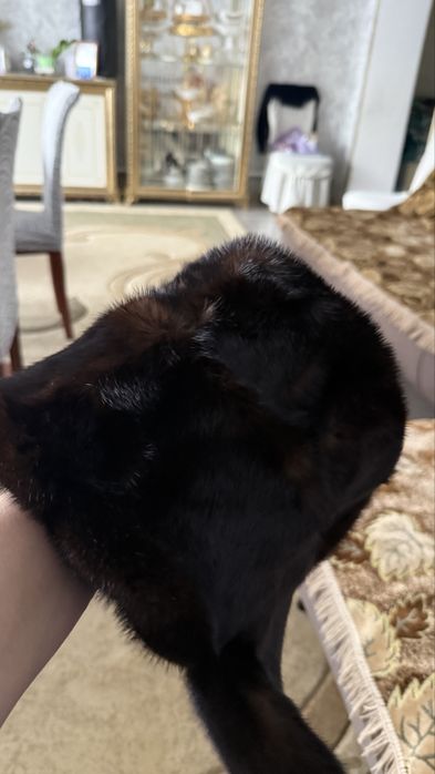 Ушанка шапка норковый