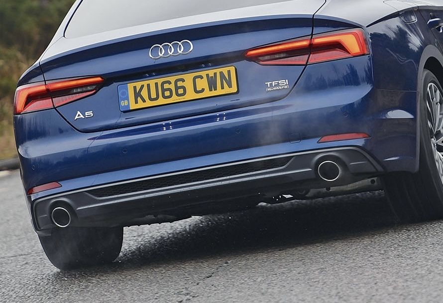 Difuzor bara Audi A5 B9 2016-2019 evacuare dubla 2.0 3.0 easy access