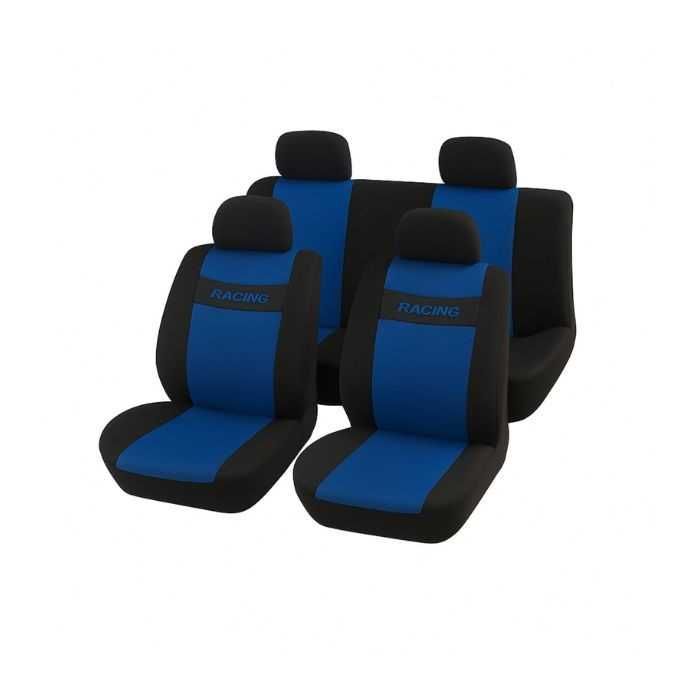 Тапицерия за автомобили Automat, 8 части Racing, Три цвята