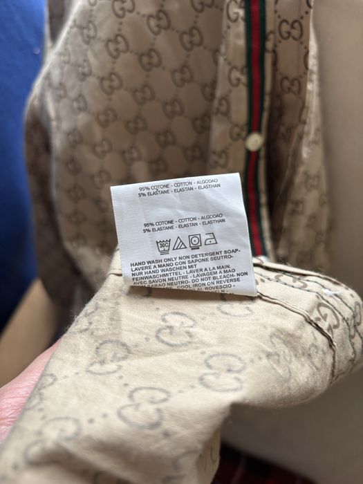 Рубашка gucci из Италий “S”