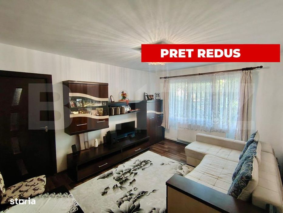 Apartament cu 2 camere 42 mp, semidecomandat, cu loc de parcare