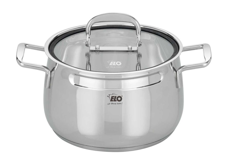 Set 3 Oale de inox cu capac Extra Top German Quality - ELO Mystery