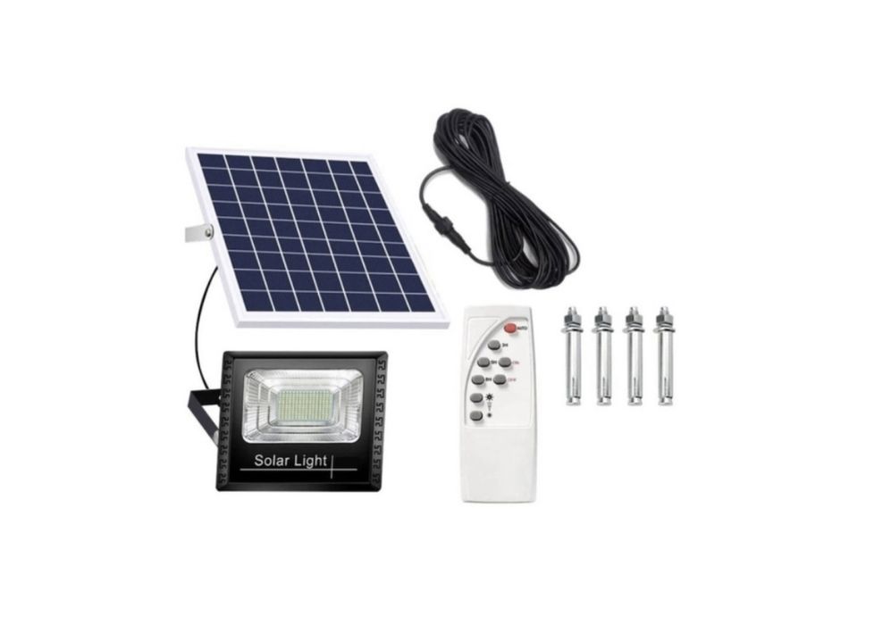 Proiector cu incarcare  solara 200w