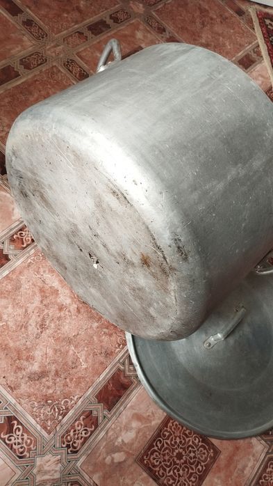 Алюминиевая кастрюля 50 литров