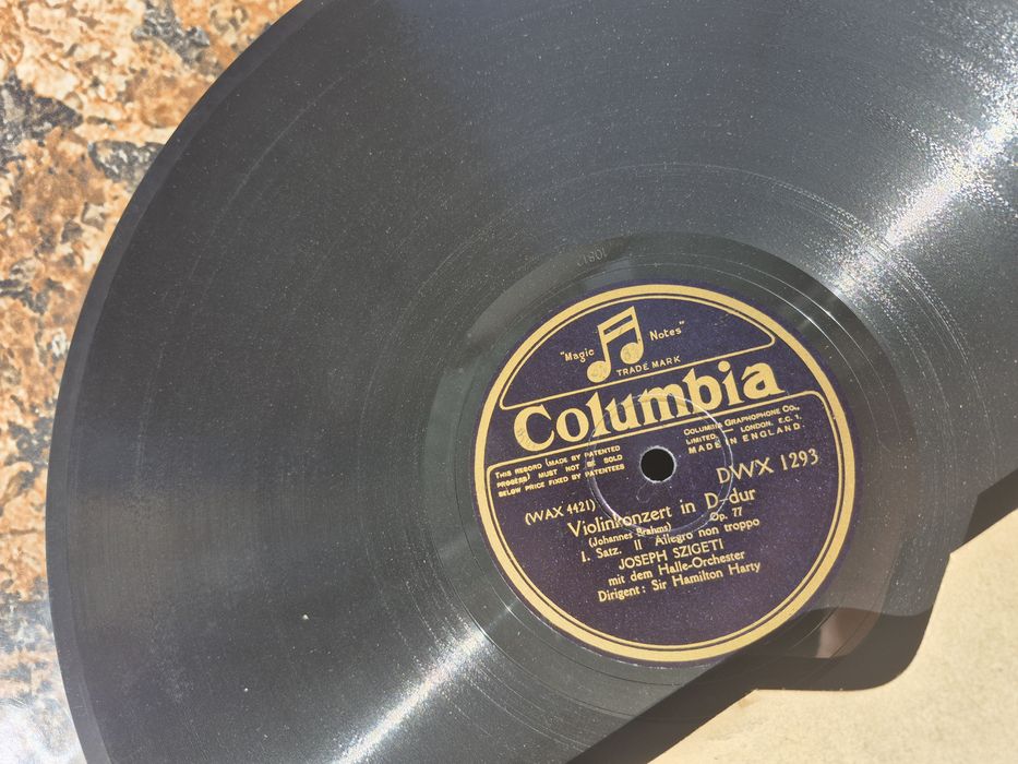 Vând lot 10 Discuri Grammophon & patefon colectie cu muzica clasică