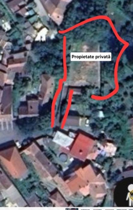 Teren intravilan de constructie in centru Orasului Cisnadie