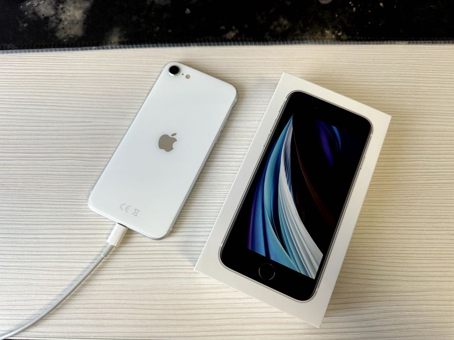 iPhone SE 64GB alb stare perfecta