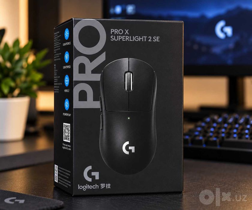 Logitech PRO X SUPERLIGHT 2 SE black мышка