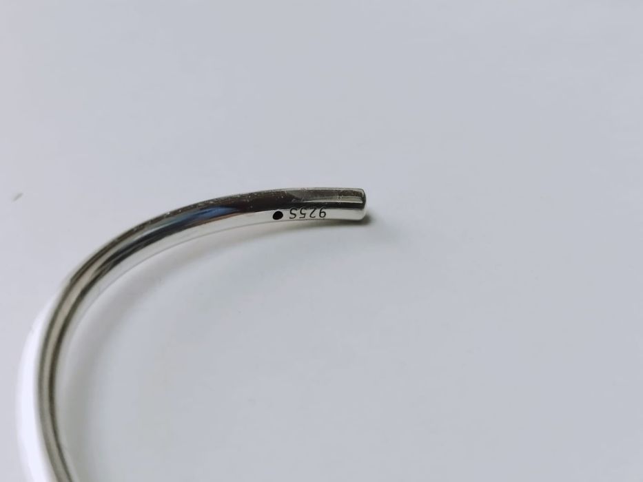 Bratara Trollbeads din argint de 925 cu ametist fatetat si charm