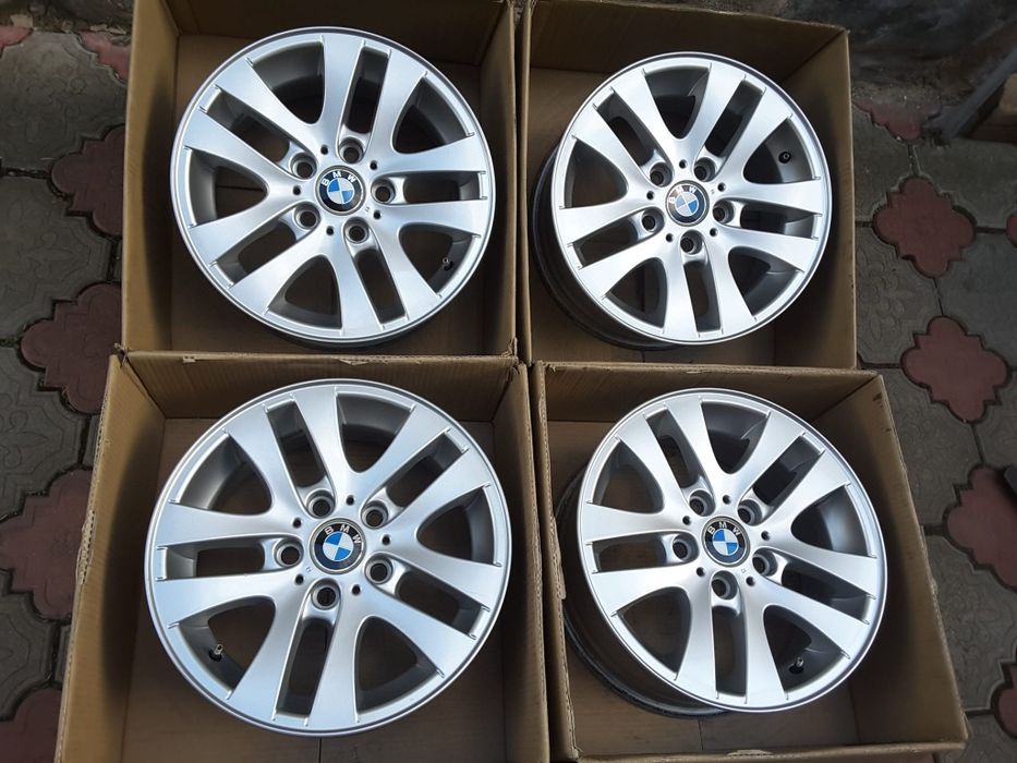 Jante aliaj 16; 5x120;originale Bmw seria 1,3,F30,F31,f32,f36,E90,E46 Sibiu • OLX.ro