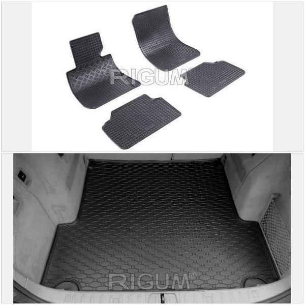 Гумени стелки и багажник BMW 3  E90 E91 E92 от 2004 до 2012 г.