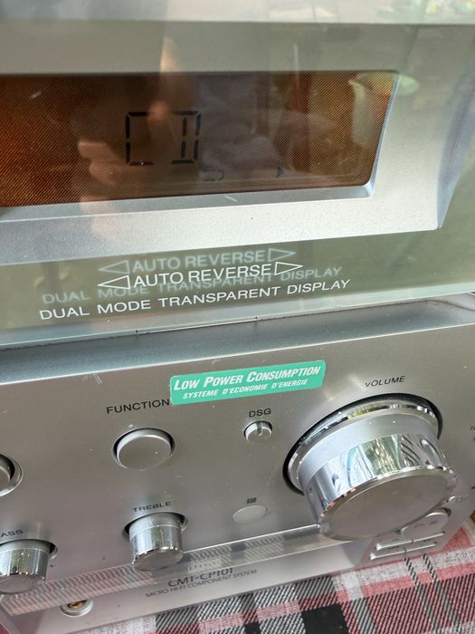Аудио уредба Sony CMT-CP101.