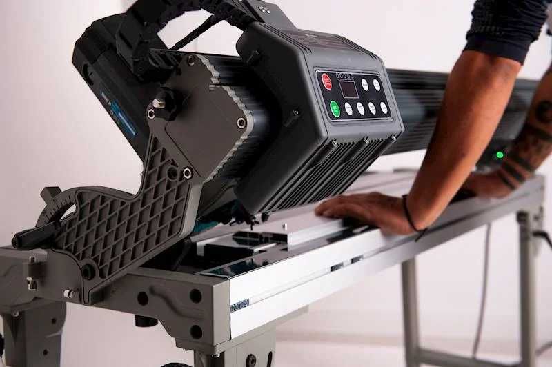 Masina semiautomata taiat placi ceramice 3kW 180cm 30mm BIHUI-TCSA1800