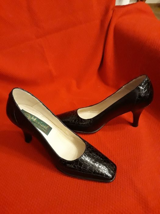 Pantofi de piele ocazie, dama