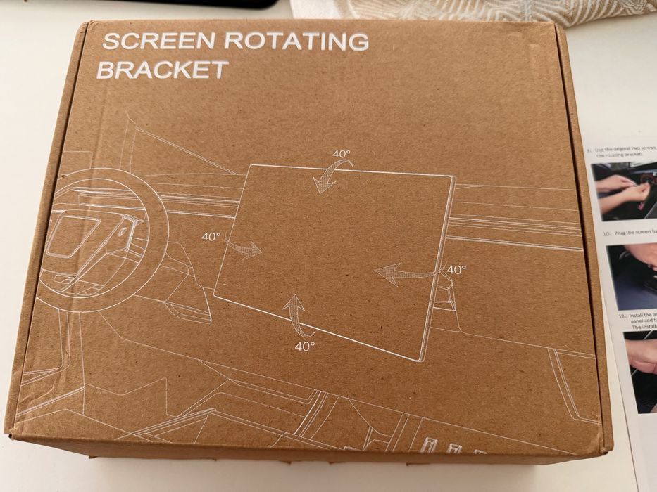 Въртяща Стойка за Екран (Screen Rotating Bracket) за Tesla Model 3 Highland & Model Y Juniper