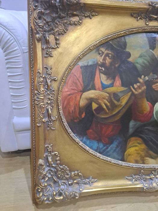 Tablou pictat în stil baroc